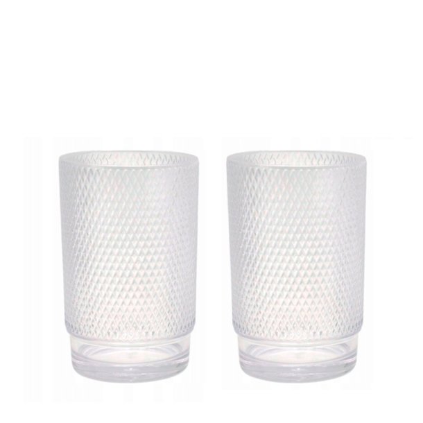 Moods Plastik Longdrink Glas 43 cl. - 2 stk.