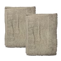 Clarysse Hndklde 100% Bomuld - 100 x 50 cm - 2 stk. - Taupe