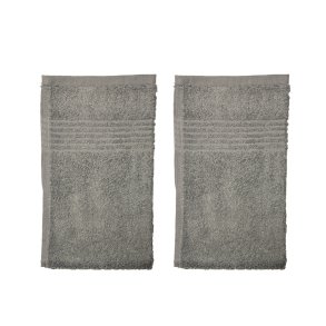 Clarysse Hndklde 100% Bomuld - 50 x 30 cm - 2 stk. - Gr