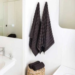 Olsen Home Bambus Hndkldest - 4 stk. - Mokka Brun