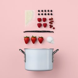 Eva Solo White Line Gryde - Hvid Keramisk Belgning - 4,8 Liter