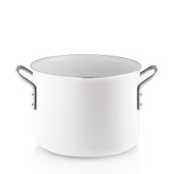 Eva Solo White Line Gryde - Hvid Keramisk Belgning - 4,8 Liter