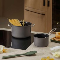 Eva Trio Grey Line Kasserolle - Slip-let Belgning - 1,8 Liter