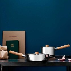 Eva Solo Nordic Kitchen Kasserolle Med Lg - 1,5 Liter - Stl/Eg