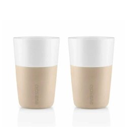Eva Solo Caf Latte Krus 36 cl. 2 stk. - Soft Beige
