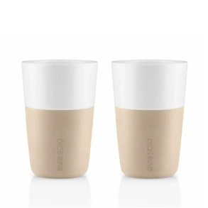 Eva Solo Caf Latte Krus 36 cl. 2 stk. - Soft Beige
