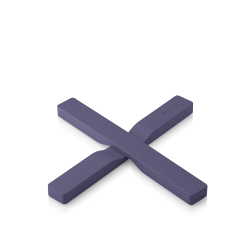 Eva Solo Magnetisk Bordskner - Violet Blue - UORIGINAL EMBALLAGE