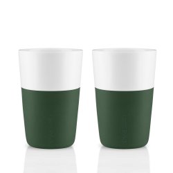 Eva Solo Caffe Latte Krus 36 cl. 2 stk. - Emerald Green