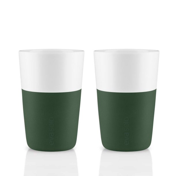 Eva Solo Caffe Latte Krus 36 cl. 2 stk. - Emerald Green