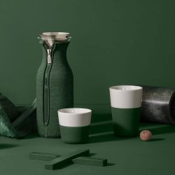 Eva Solo Caffe Latte Krus 36 cl. 2 stk. - Emerald Green