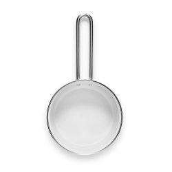 Eva Solo White Line Kasserolle - Hvid Keramisk Belgning - 1,8 Liter