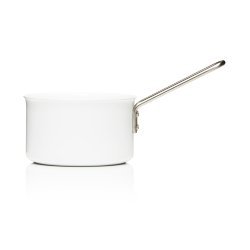 Eva Solo White Line Kasserolle - Hvid Keramisk Belgning - 1,8 Liter