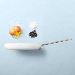 Eva Solo White Line Stegepande - Slip-Let Belgning - 24 cm