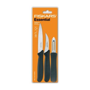 Fiskars Essential Knivst - 3 Dele