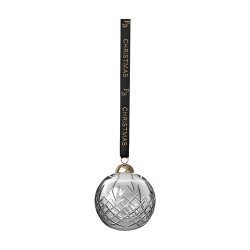 Frederik Bagger Crispy Christmas Julekugle - Dark Ball - 6,5 cm