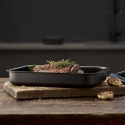 Funktion Ceramica Bradepande 35 x 25 cm. - Aluminium m. Keramisk Belgning