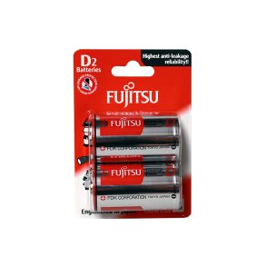 Fujitsu Batterier D/LR20 - 2 stk.