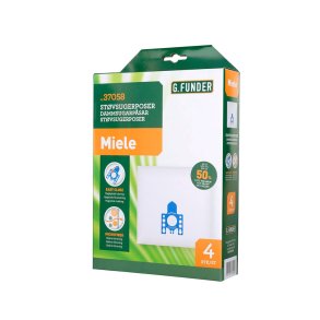G.Funder Stvsugerpose - Miele - 4 stk. + Filter