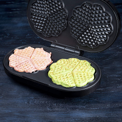 Gastronoma Dobbelt Vaffeljern - 1200 Watt