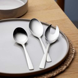 Gense Steel Line Serveringsske 22,5 cm -  Blankt Stl