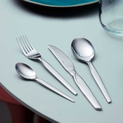 Gense Twist Spiseske 19 cm. - Blank Stl