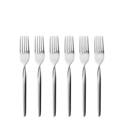 Gense Twist Kagegaffel 16 cm - Blank Stl - 6 stk.