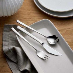 Gense Fuga Frokostkniv 19 cm - Mat/Blankt Stl