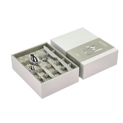 Gense Rejka Bestiks�t 16 Dele - Mat/Blank St�l 