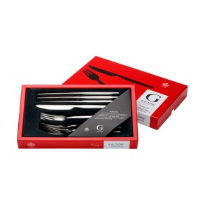 Gense Dorotea Dessert Bestiks�t 8 Dele - Blank St�l