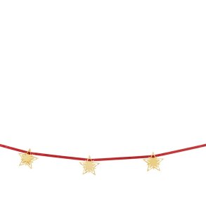 Georg Jensen Christmas 2021 Stjerneguirlande Guld 