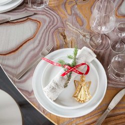 Georg Jensen 2022 Juleuro Blonde Engel - Guld