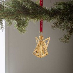 Georg Jensen 2022 Juleuro Blonde Engel - Guld