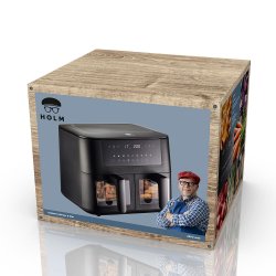 HOLM Dobbelt Airfryer - 2 x 4,5 L