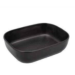 Holm Ovnfast Fad - 29 x 23 cm. - Sort