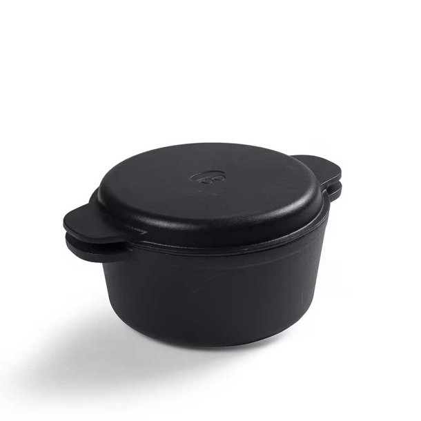 Holm Stbejernsgryde m. Lg - 4 Liter.