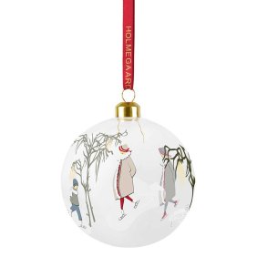 Holmegaard 2021 Julekugle Med Motiv - Lille