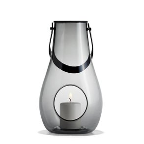 Holmegaard Design With Light Lanterne 29 cm. - Smoke