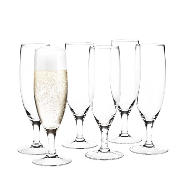 Holmegaard Royal Champagneglas 25 cl. - 6 stk.
