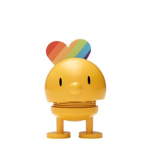Hoptimist Bumble Rainbow Baby - Small - Gul