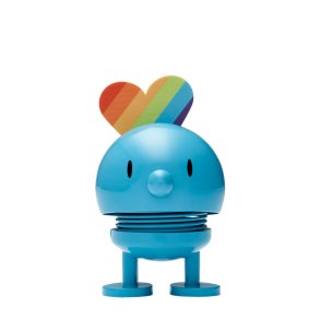 Hoptimist Bumble Rainbow Baby - Small - Tyrkis