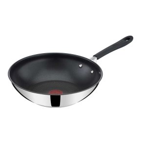 Tefal Jamie Oliver Stainless Steel Wokpande - Non-Stick Belgning - 28 cm