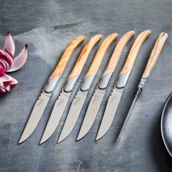 Laguiole Steakknive - 6 stk. - Egetr