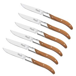 Laguiole Steakknive - 6 stk. - Egetr