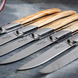 Laguiole Steakknive - 6 stk. - Egetr