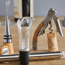 Laguiole Vinst 5 Dele - Stl/Egetr