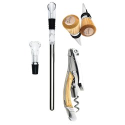 Laguiole Vinst 5 Dele - Stl/Egetr