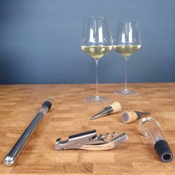 Laguiole Vinst 5 Dele - Stl/Egetr