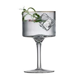 Lyngby Glas Palermo Gold Gin &amp; Tonic Glas 32 cl. - 4 stk.