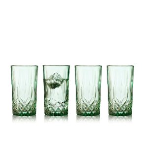 Lyngby Glas Sorrento Highball Glas 38 cl. - 4 stk. - Grn