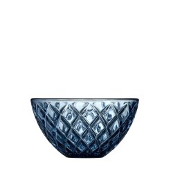 Lyngby Glas Sorrento Sklest 12 cm. - 4 stk. - Bl Glas